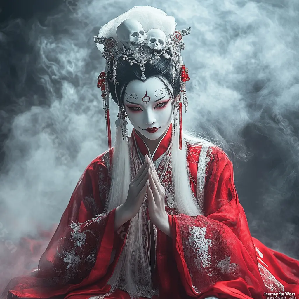 图片[3]-白骨精的神秘瓷颜midjounney提示词、stable-diffusion-porm-天城私塾