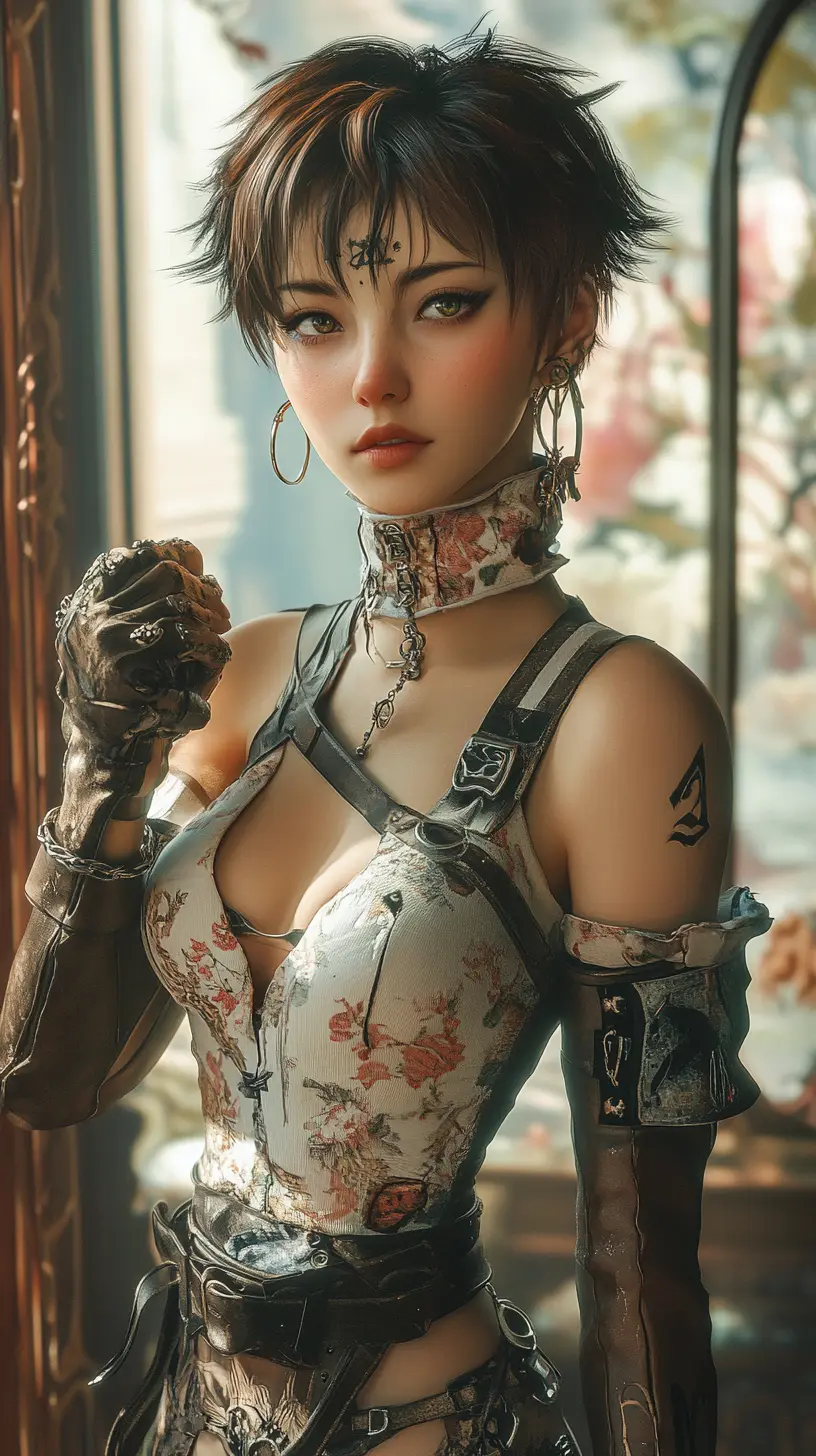 图片[2]-写实风格中国风女肖像midjounney提示词stable-diffusion-pormpt-天城私塾