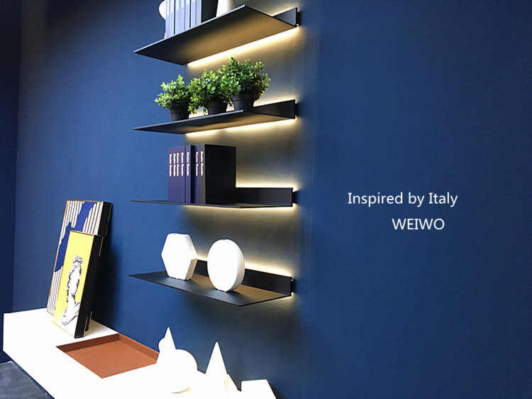 Yilin Laminate Light Induction LED Double Sided Lighting Glass Iron Laminate Light Strip Surface Mounted Wine 