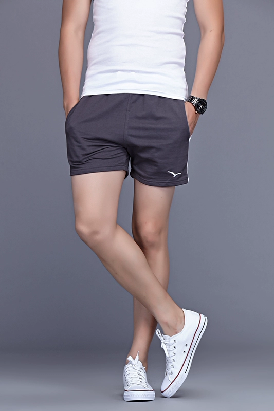 Ba quần nam tập thể dục cotton quần short siêu gợi cảm quần short bãi biển quần nhà alo quần thường