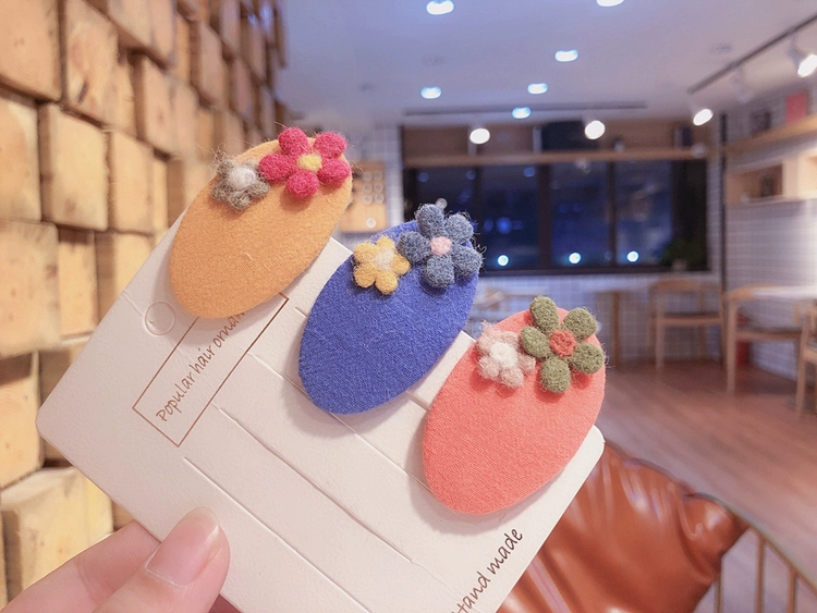 1 bộ 2 phụ kiện tóc trẻ em kẹp tóc trẻ em kẹp tóc hoạt hình bb kẹp cô bé Liu Haibin kẹp mũ công chúa - Phụ kiện tóc