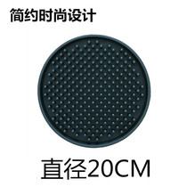 Custom bar table mat water insulation mat drainage mat water filtration mat heat insulation mat round PVC water control mat non-slip coaster
