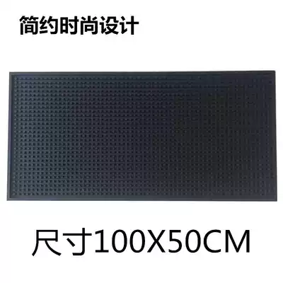 Custom bar table mat Water cooler mat PVC heat insulation mat Large bar mat Water cooler mat Drain mat Water cooler mat Non-slip coaster