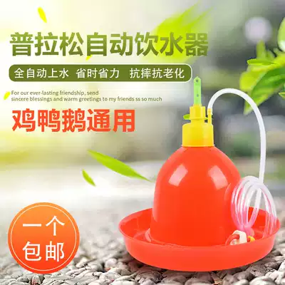 Thickened Prasong duck goose chicken with automatic water dispenser water feeder plus kettle chicken breeding equipment chicken supplies