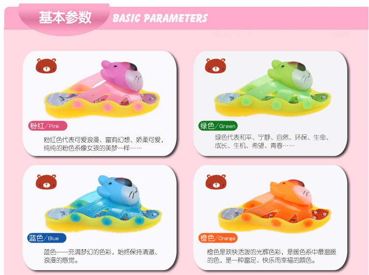 Pantoufles enfants en autre ISLIKE pour été - semelle EVA - Ref 986222 Image 9