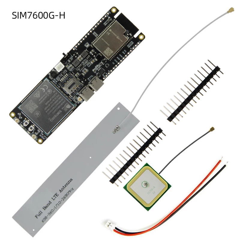 LilyGo® T-SIM7600E-H 4G LTE CAT4 USB-удлинитель промышленная Интернет-карта MCU32