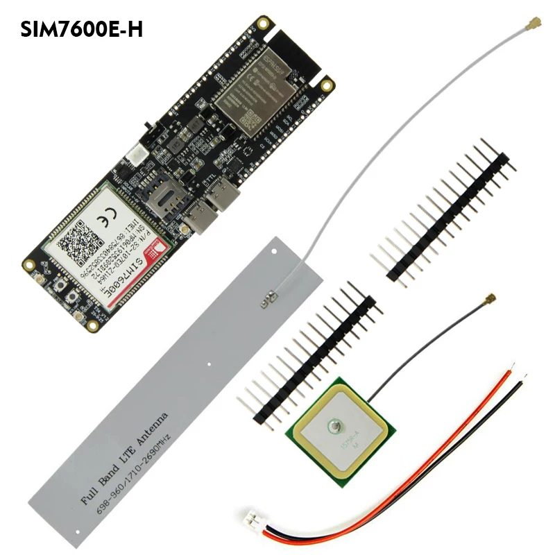 LilyGo® T-SIM7600E-H 4G LTE CAT4 USB-удлинитель промышленная Интернет-карта MCU32