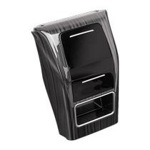 Special Toyota Grevia Senna armrest box modified rear flip-up water cup holder Senna anti-kick replacement panel