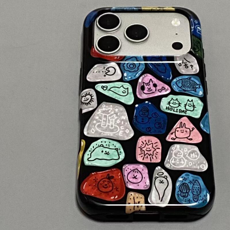 Beautiful Animal Stone Design Suitable for iPhone 17 Phone Case, Protective Cover, Phone Protector for Boys and Girls, Anti-Drop, High-End Cute Design for Apple 16/15 Pro Max Phone Protection Beautiful Animal Stone Design Suitable for iPhone 17 Phone Case, Protective Cover, Phone Protector for Boys and Girls, Anti-Drop, High-End Cute Design for Apple 16/15 Pro Max Phone Protection