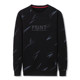 Woodpecker ພາກຮຽນ spring ແລະດູໃບໄມ້ລົ່ນຜູ້ຊາຍ ເສື້ອທີເຊີດຍາວຂອງໄວຫນຸ່ມຮອບຄໍບາງ sweatshirt ຝ້າຍບໍລິສຸດພິມອອກວ່າງ bottoming ເສື້ອ trendy T