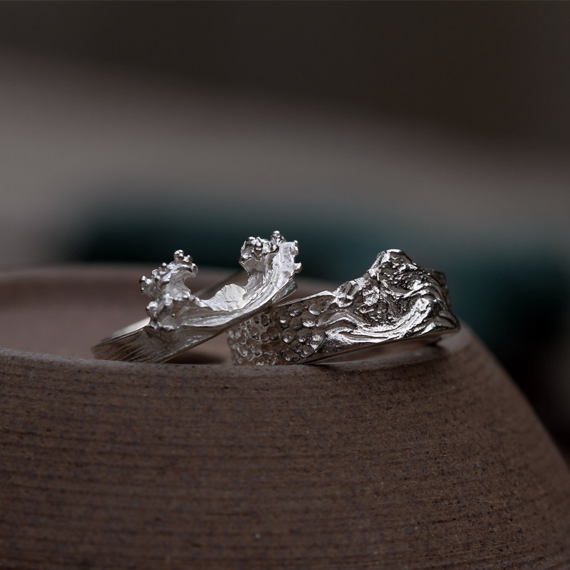 Bague mixte en Argenterie - Ref 3087178 Image 4