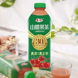 华旗山楂果茶1L*2瓶