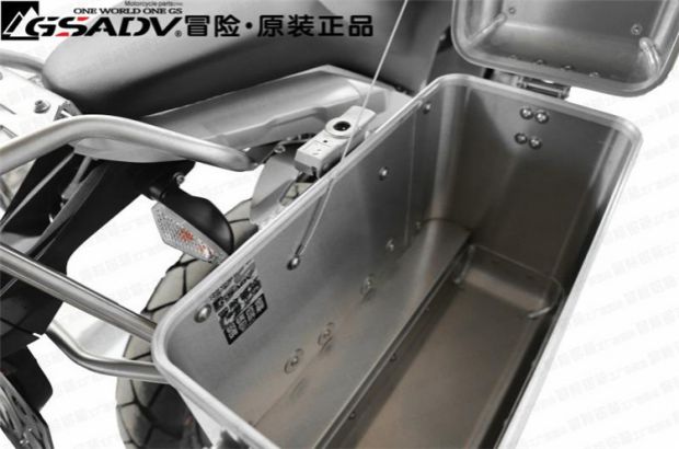 Bao, ngựa G310GS G310R bên nhôm hộp phía sau hộp ba hộp bên để gửi khung khóa trở lại - Xe gắn máy phía sau hộp thùng để đồ xe máy