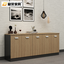 Office furniture cabinet minimalist lockers Short cabinet Employee cabinet filing cabinet Wooden Bookcase Modern Plate Shorter Cabinet