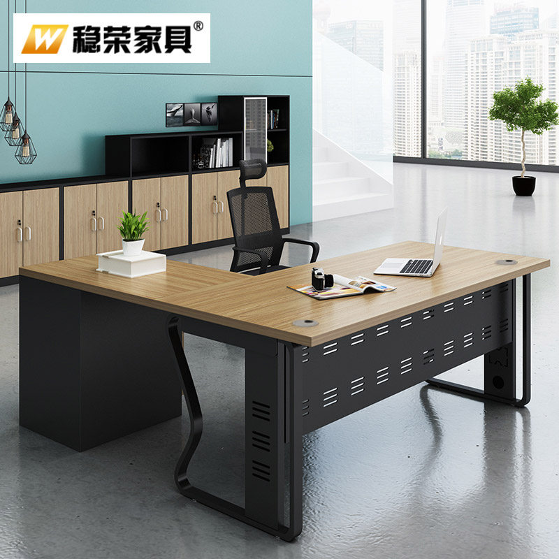 Manager Boss Desk President Executive Desk Single Office Chair Combination Executive Desk Simple Modern Office Furniture