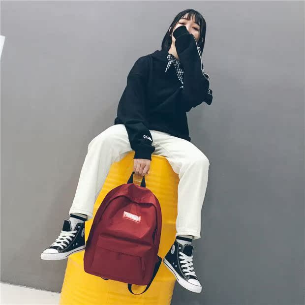 Túi nữ phiên bản tiếng Hàn của học sinh trung học Harajuku ulzzang ba lô sang trọng trong khuôn viên hoang dã các mẫu balo đẹp cho nữ