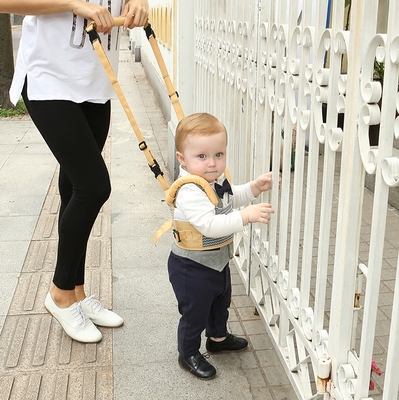 Baby toddler belt Infant learning to walk Anti-fall anti-leash children dual-use traction belt spring and summer size adjustable breathable