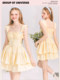 Long Live the Galaxy Los Angeles Summer Mini Skirt Yellow Bow Puff Skirt Waist Strap Dress