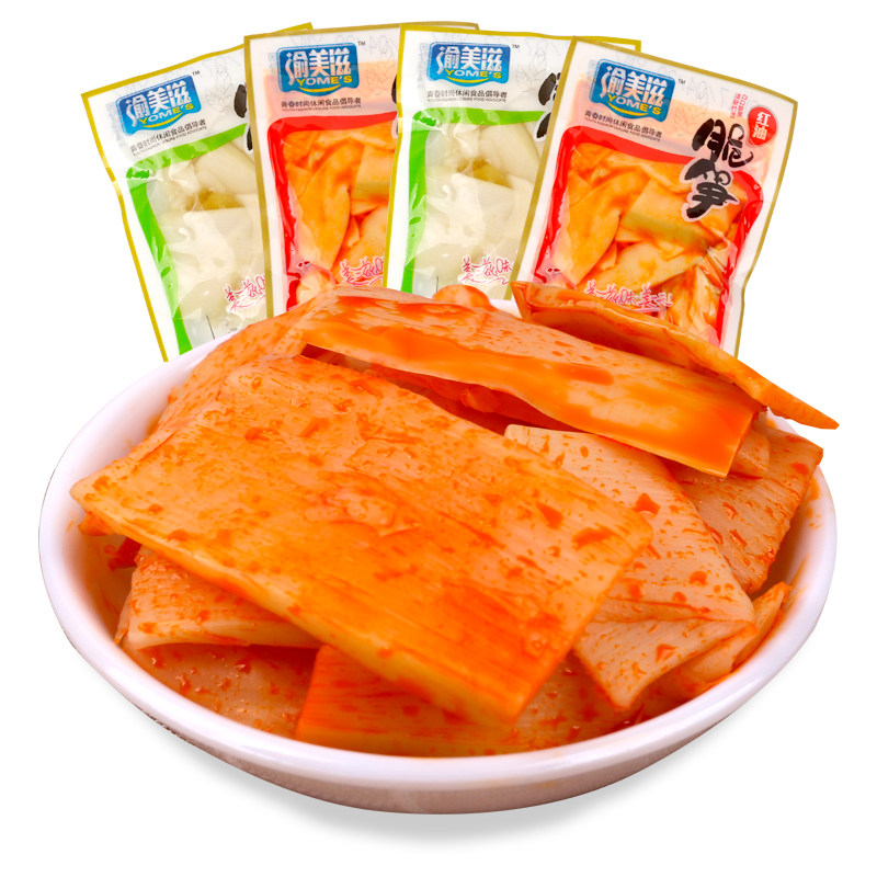 (Bespoke) tender and crisp bamboo shoots sheet 100g (do not support solo film)