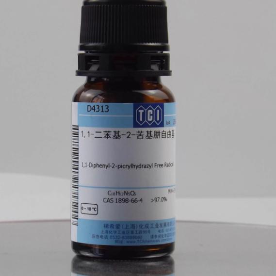 1,1-二苯基-2-苦基肼 自由基 高品质DPPH TCI进口 CAS:1898-66-4
