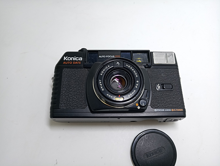 KONICA Konica C35EF 3D J AF MF phim phim cố định focus đánh lừa rangefinder camera (với mẫu