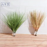 Имитационная мебель декоративная тростниковая трава зеленый растение хвост собаки и внешние торговые центры ландшафтные фальшивые цветочные растения