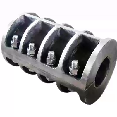 Factory direct J Q-type clamp shell l coupling 45 steel clip shell coupling mixing equipment coupling non-standard customization
