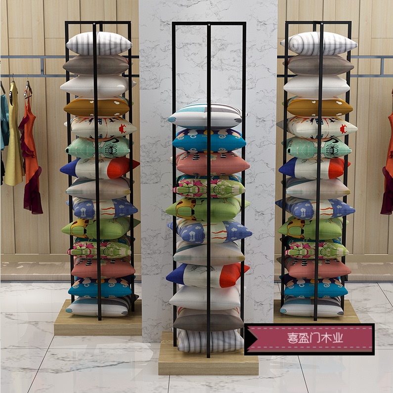 Pillow Stand, Pillow Core Display Stand, Square Pillow Core Display Stand, Home Textile Props, Home Textile Display Stand, Shelf Display Rack