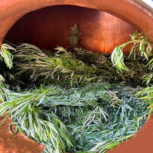 Гидролат с горькой полынью, тонер, влажный спрей, 500 мл, против темных кругов под глазами