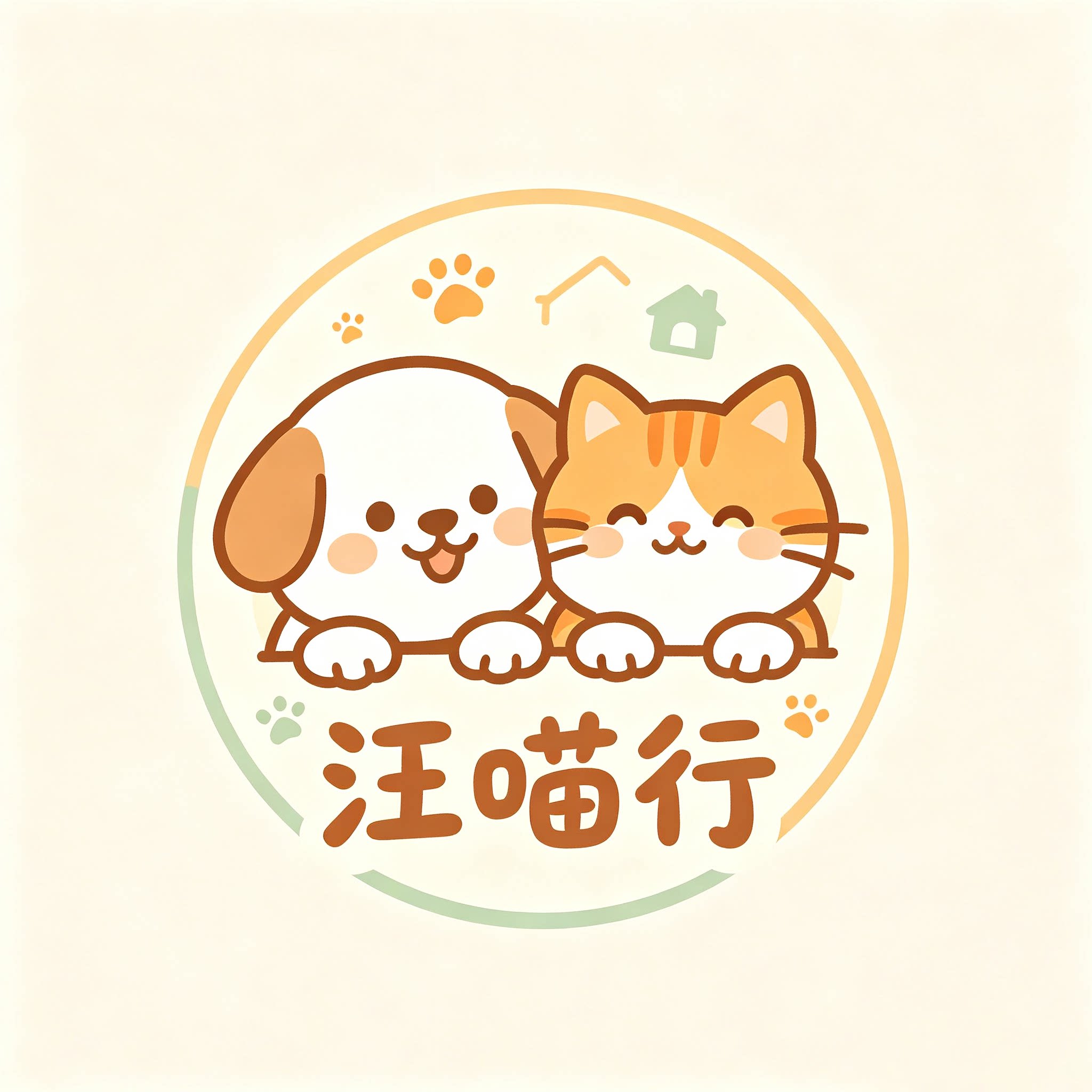 汪喵行的LOGO