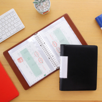 Small number information book a5 Contained Bill Document Clip Cortical Multilayer Interpage Folder Students Collect Letto cards