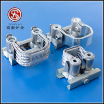 Silicon Molybdenum Bar Clamp ceramic fixed clamp galvanized clamp stainless steel clip large number of spot real manufacturer support video experience