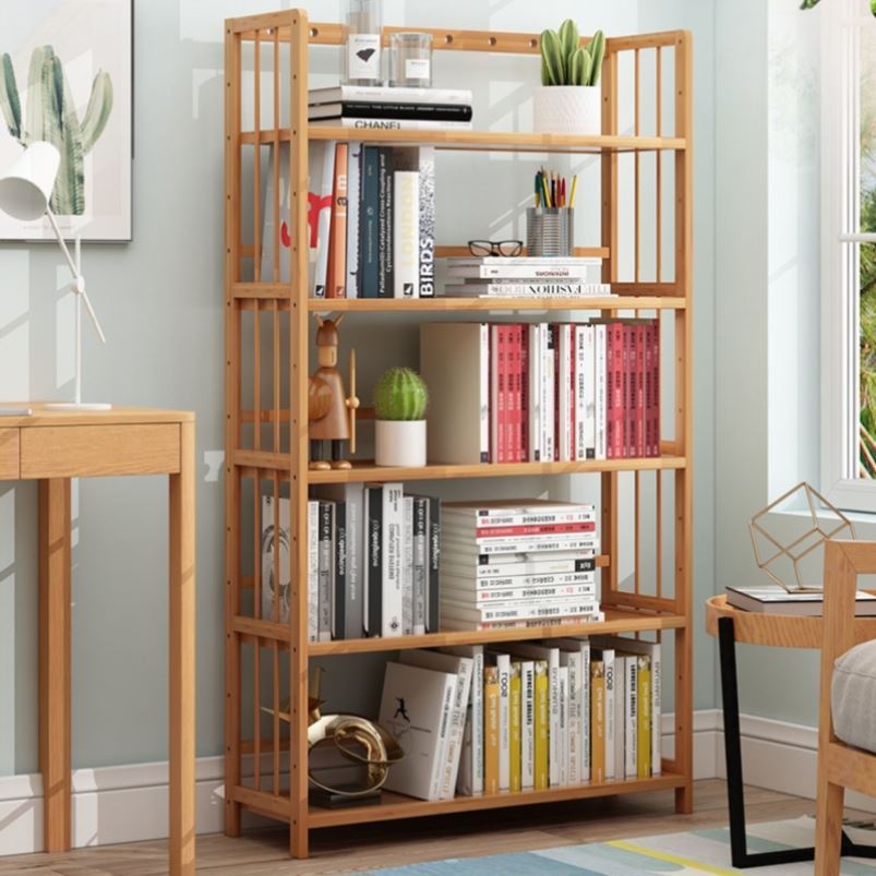 Creative art bookshelf net red shelf removable modern bookcase storage rack bedroom against the wall small household