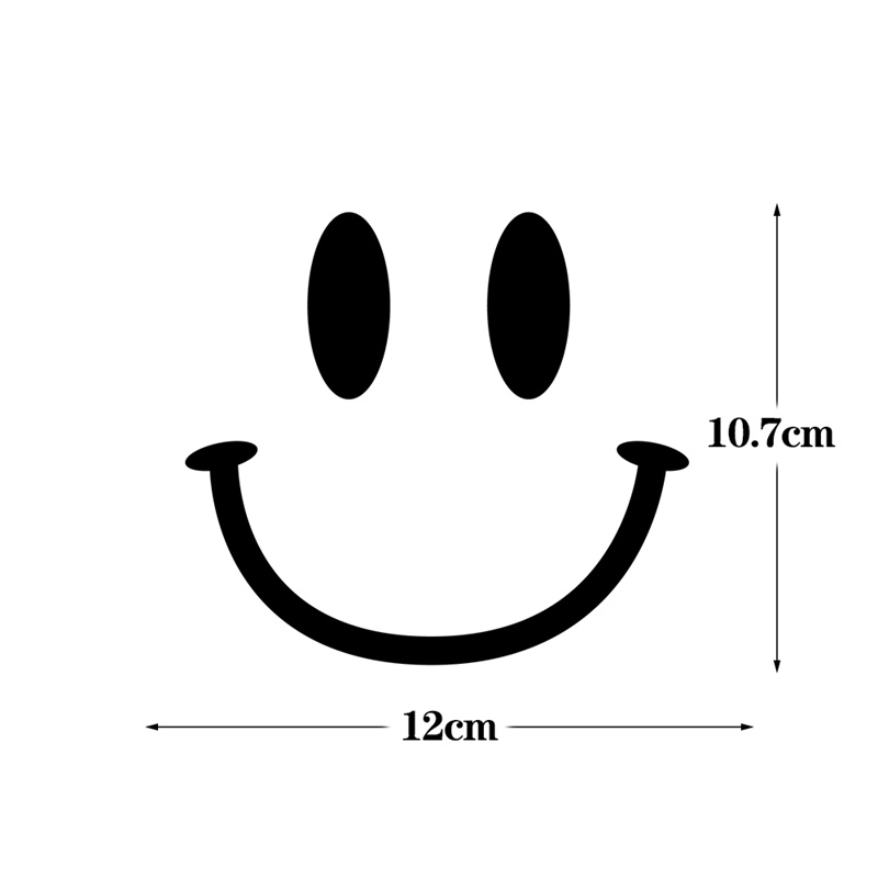 Adecuado para la decoración de faros delanteros Honda NS125LA, pegatinas con cara sonriente de emoticono, calcomanías personalizadas, HONDA modificada_voghion.com