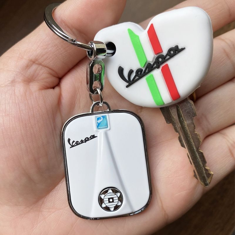 Suitable for Piaggio Vespa Modified Spring Sprint 150 Key Case Gts300 Metal Mirror Keychain Suitable for Piaggio Vespa Modified Spring Sprint 150 Key Case Gts300 Metal Mirror Keychain