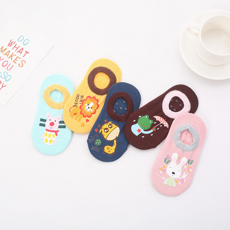 Baby floor socks non-slip red Life Children's boat Socks baby socks cotton socks