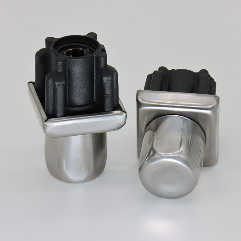 Square half steel foot 38 Commercial bench bar Bench Rubber Foot Bag