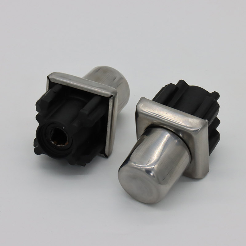 Square half steel foot 38 Commercial bench bar Bench Rubber Foot Bag