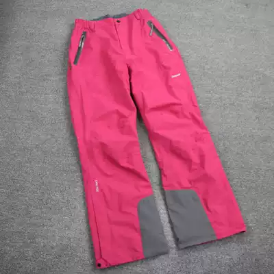 Autumn and winter women's outdoor windproof waterproof pressure glue three-dimensional cutting stormtrooper pants 0 42 1523