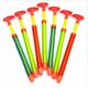 Children's beach water toys batch pull-type extended water gun transparent water pump outdoor drift water gun