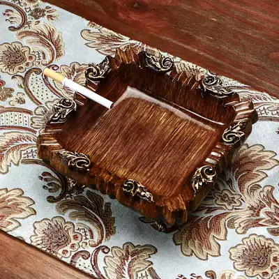 European style retro ashtray bedroom living room creative personality large American ashtray housewarming gift decoration decoration