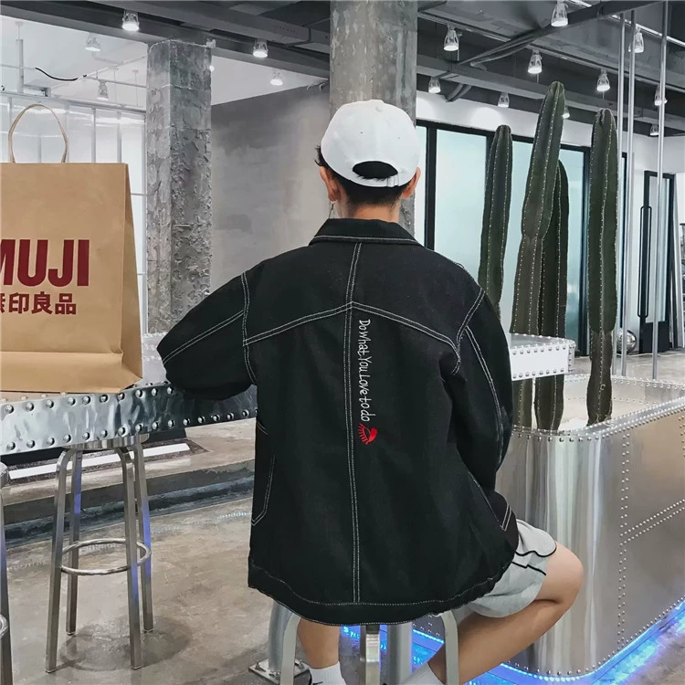 Áo khoác nam mùa xuân và mùa thu BF gió retro cho học sinh khoác ngoài áo khoác đẹp trai phiên bản Hàn Quốc của xu hướng quần áo hoang dã áo nam