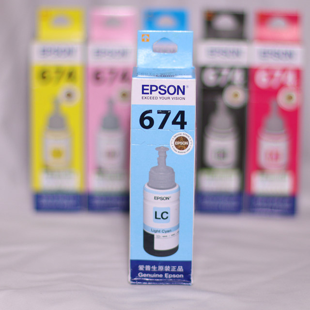 Epson Epson Original 674 Ink Anti-Counterfeiting Code Is Compatible with L801 L810 L805 L850 L1800