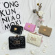 Katie Cat Series Short Wallet Student Zipper Folding Coin Wallet Card Bag Multi-function Small Storage Bag