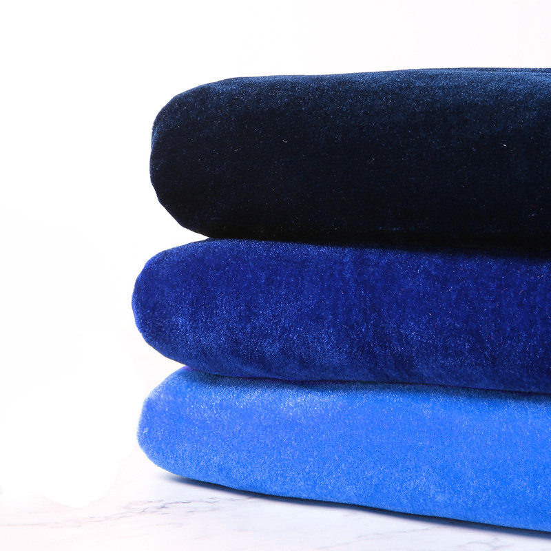 Blue Background Cloth Table Cloth Table Cloth Curtain Gold Velvet Fabric Precious Blue Hide Green Light Blue Dark Blue Flannel