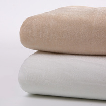 Pure White Gold Velvet Bumi White Suede Cloth 2 m Wide 4 m Wide Oversized White Cold Drinks Table Cloth Meeting Table Cloth Curtain