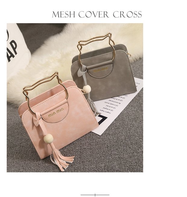 Túi xách 2018 phiên bản Hàn Quốc mới của túi xách nữ thời trang túi xách nhỏ Túi xách Messenger túi xách tua rua hoang dã balo da nữ