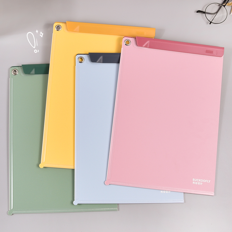 Thickened A4 folder plate multifunction plastic containing paper information student office business contract signature liner plate