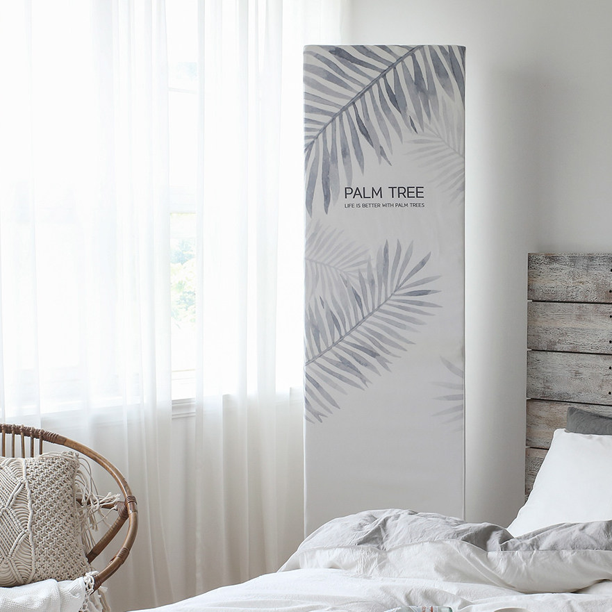 Living room vertical air conditioning cover Rectangular Nordic style cabinet machine square air conditioning cover Gree cabinet dust cover