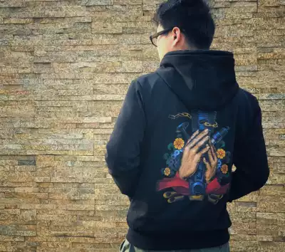 Motorcycle net 917 new hoodie motorcycle hooded sweatshirt motorcycle clothing trend retro spring and autumn couple hoodie